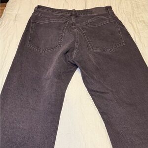 Madewell Charcoal Denim Jeans